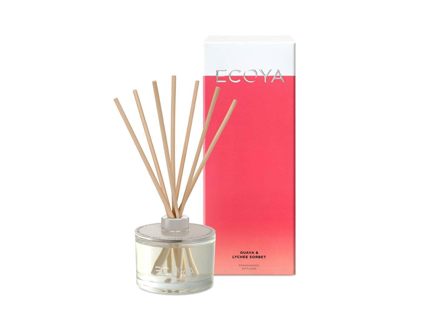Ecoya Reed Diffuser Guava & Lychee Sorbet Bed Bath N' Table