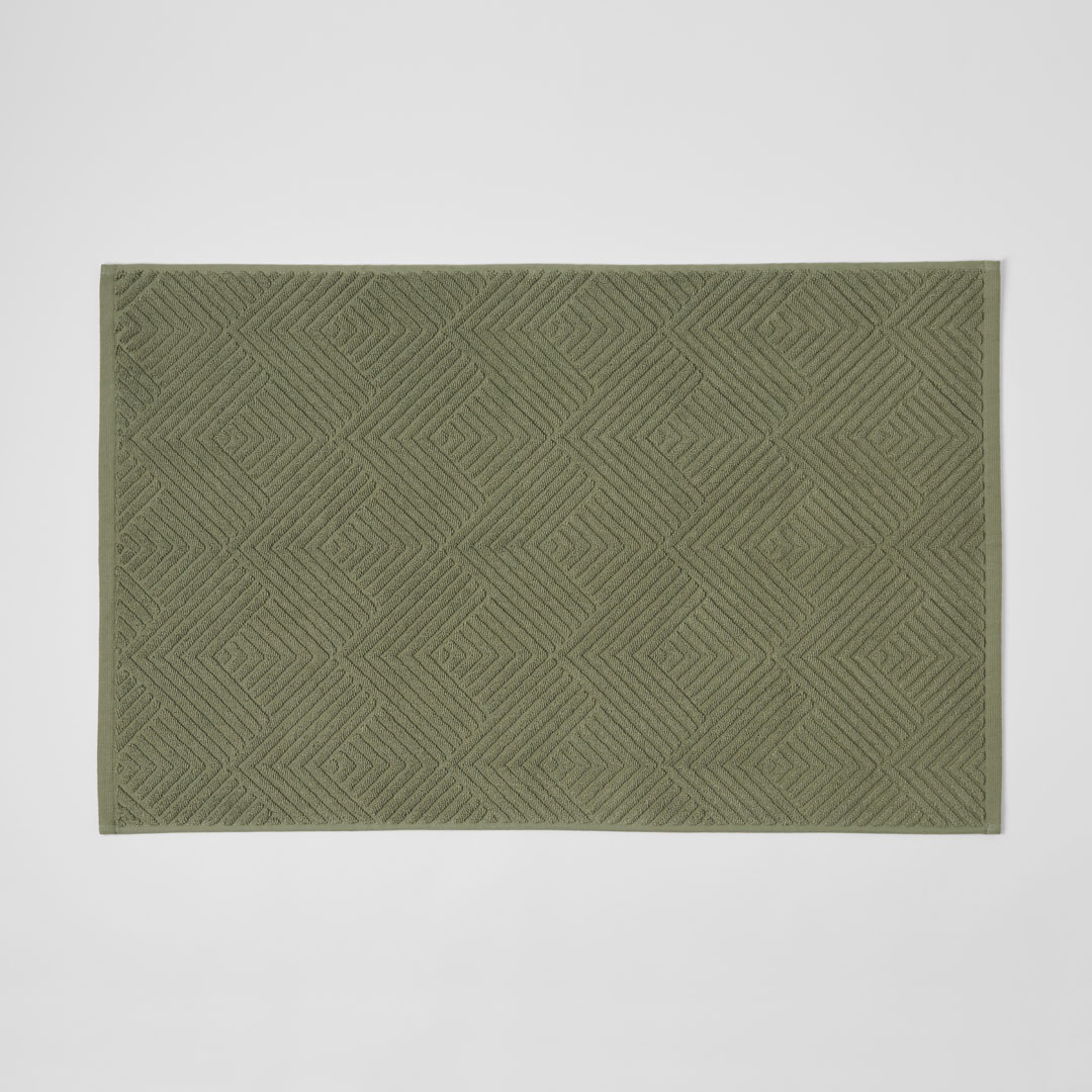 Buy Kinsley Bath Mat Olive Online Bed Bath N' Table